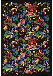 Joy Carpets Kaleidoscope Splatter Paint Multi